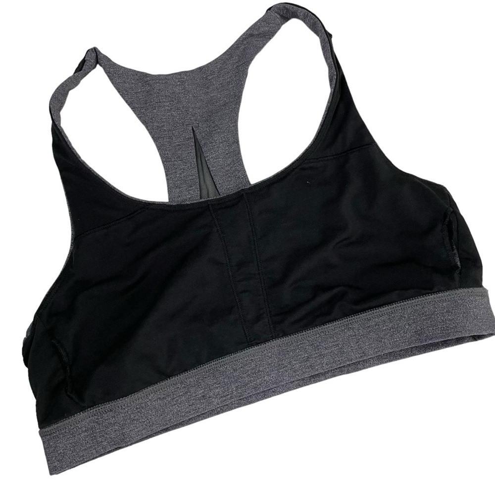 lululemon athletica Invigorate Bra Heathered Black Sz 8 - Picture 11 of 12